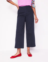 Boden Barnsbury Crop Chino Pants - Navy