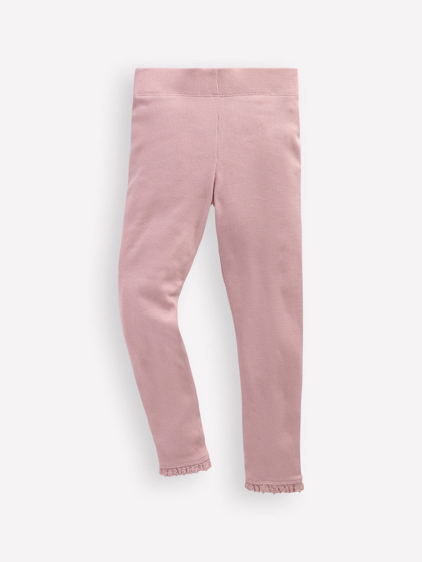 Boden Ribbed Leggings - Vintage Pink