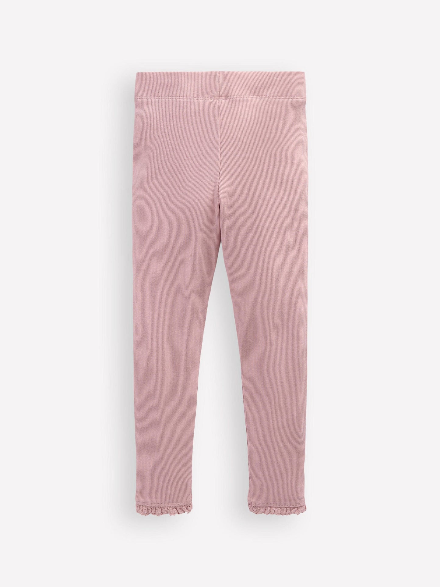 Boden Ribbed Leggings - Vintage Pink