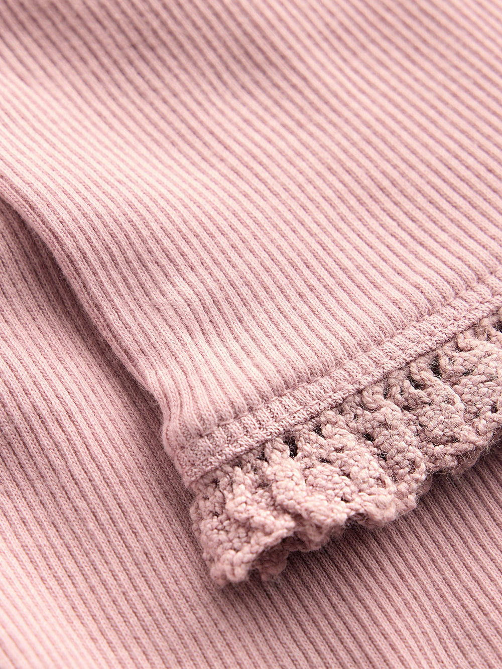Boden Ribbed Leggings - Vintage Pink
