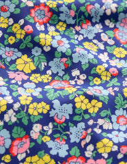 Boden Cross - back Printed Swimsuit - Sapphire Blue Nautical Floral