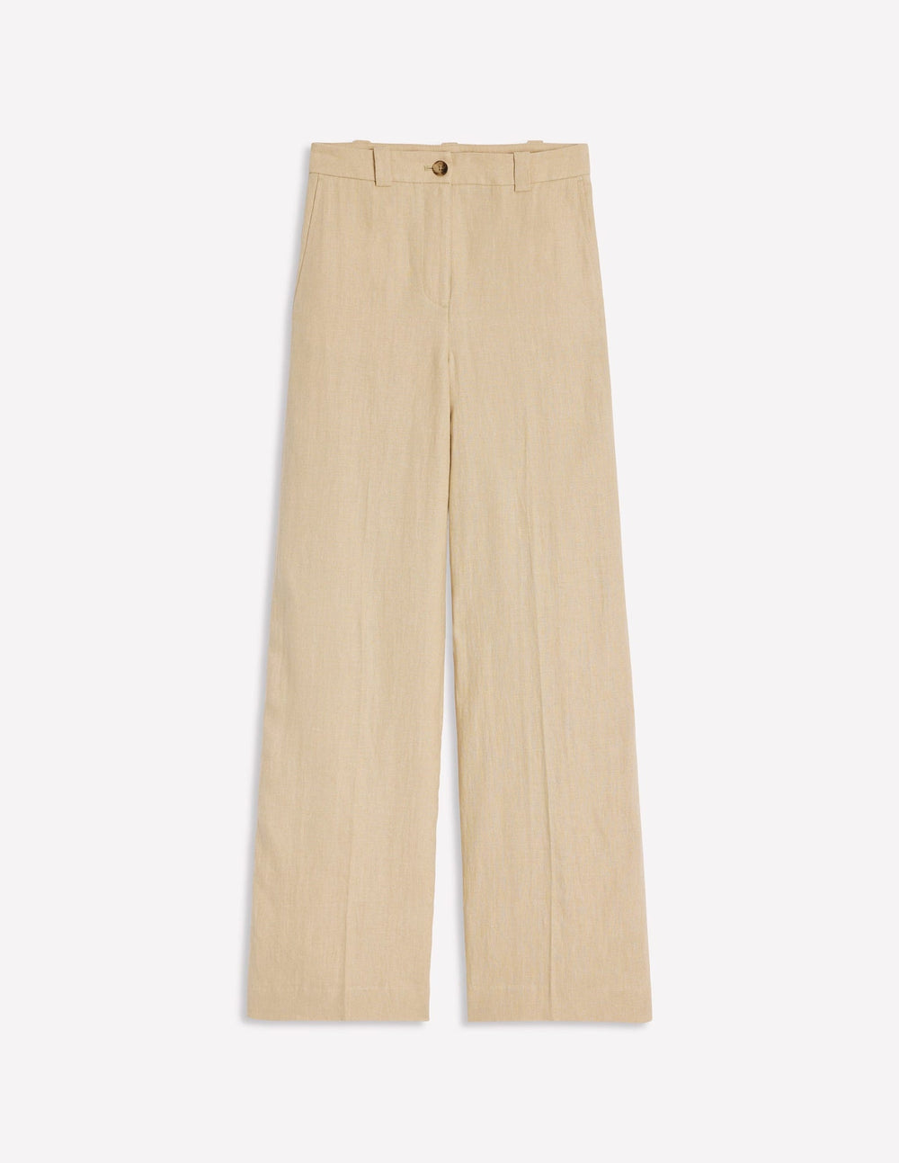 Boden Westbourne Linen Pants - Oatmeal