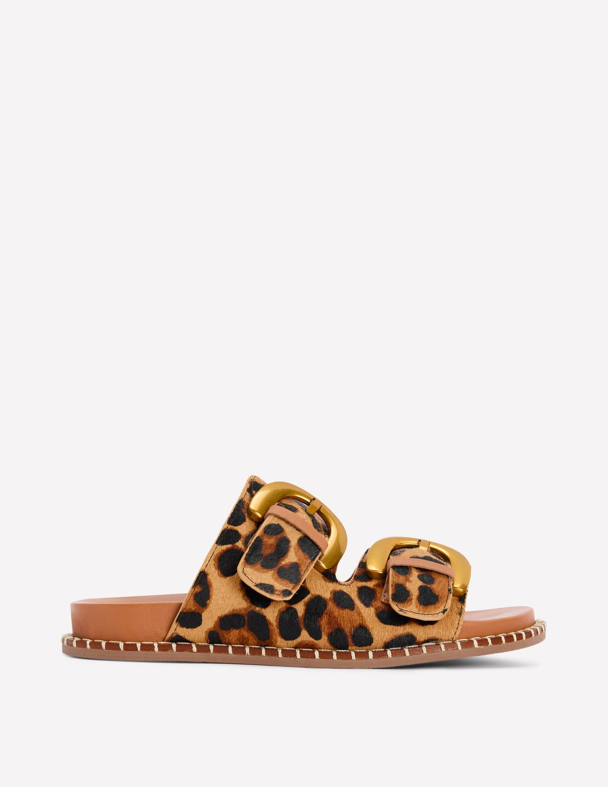 Boden Alberta Footbed Sandals - Leopard