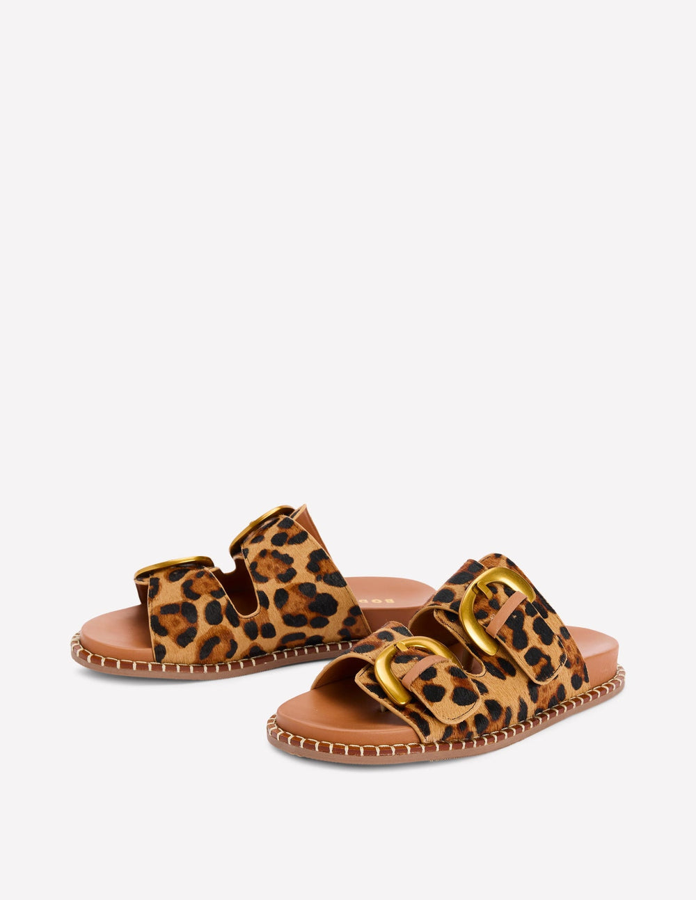 Boden Alberta Footbed Sandals - Leopard