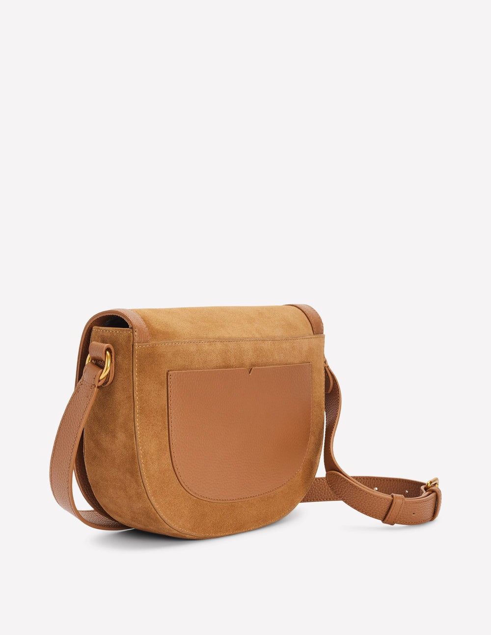 Boden Iris Snaffle Leather Satchel - Tan
