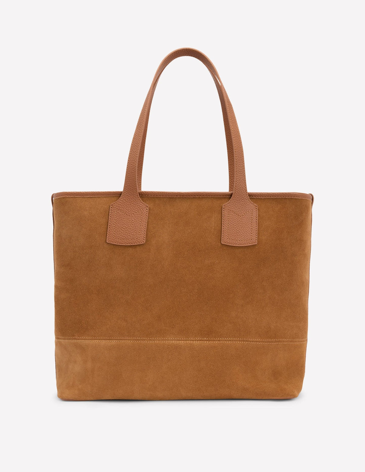 Boden Suede Tote Bag - Tan