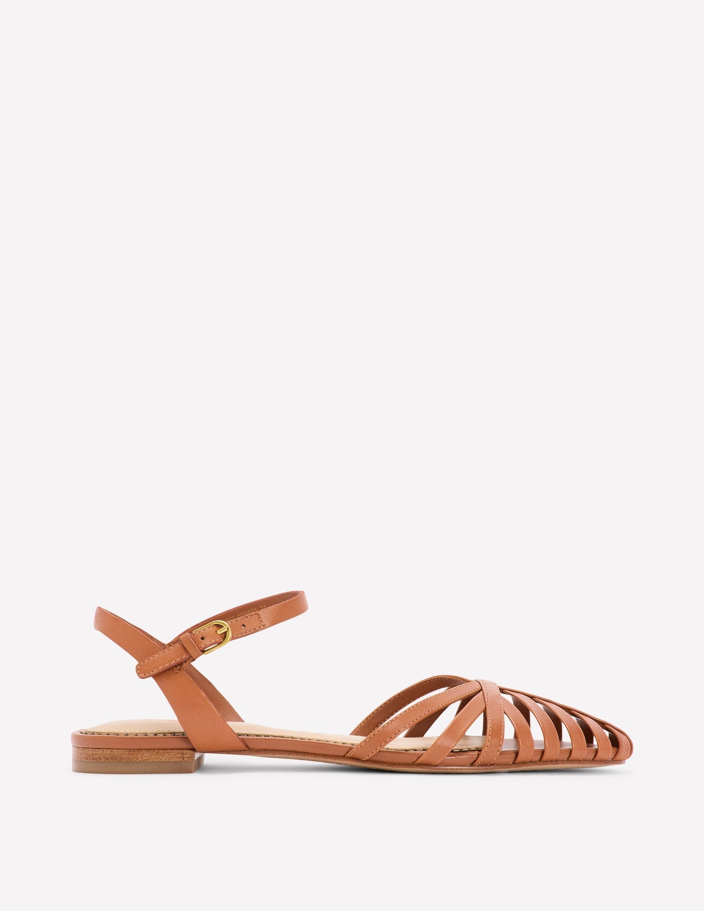 Boden Multi Strap Pointed Sandals - Tan