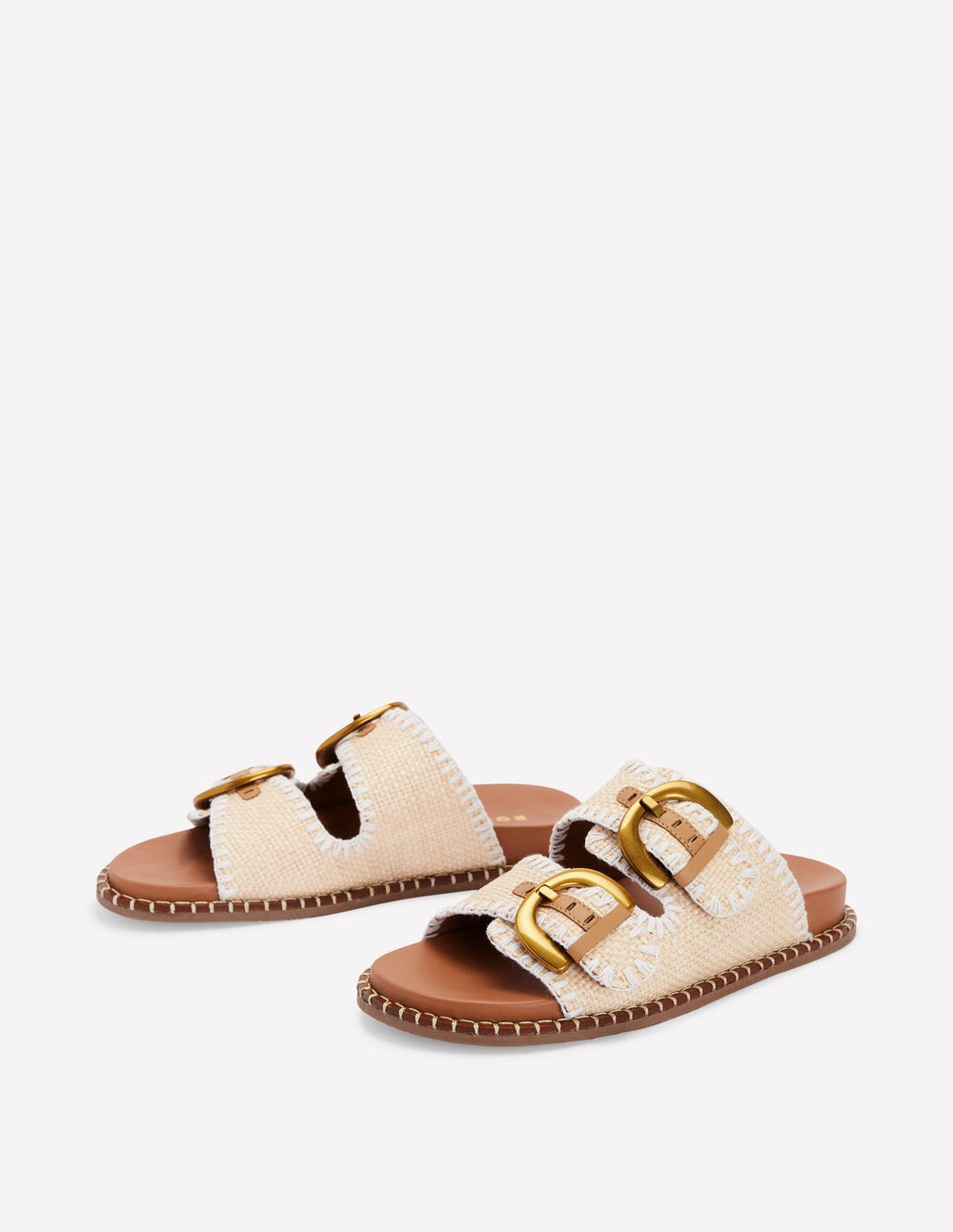 Boden Alberta Footbed Sandals - Natural