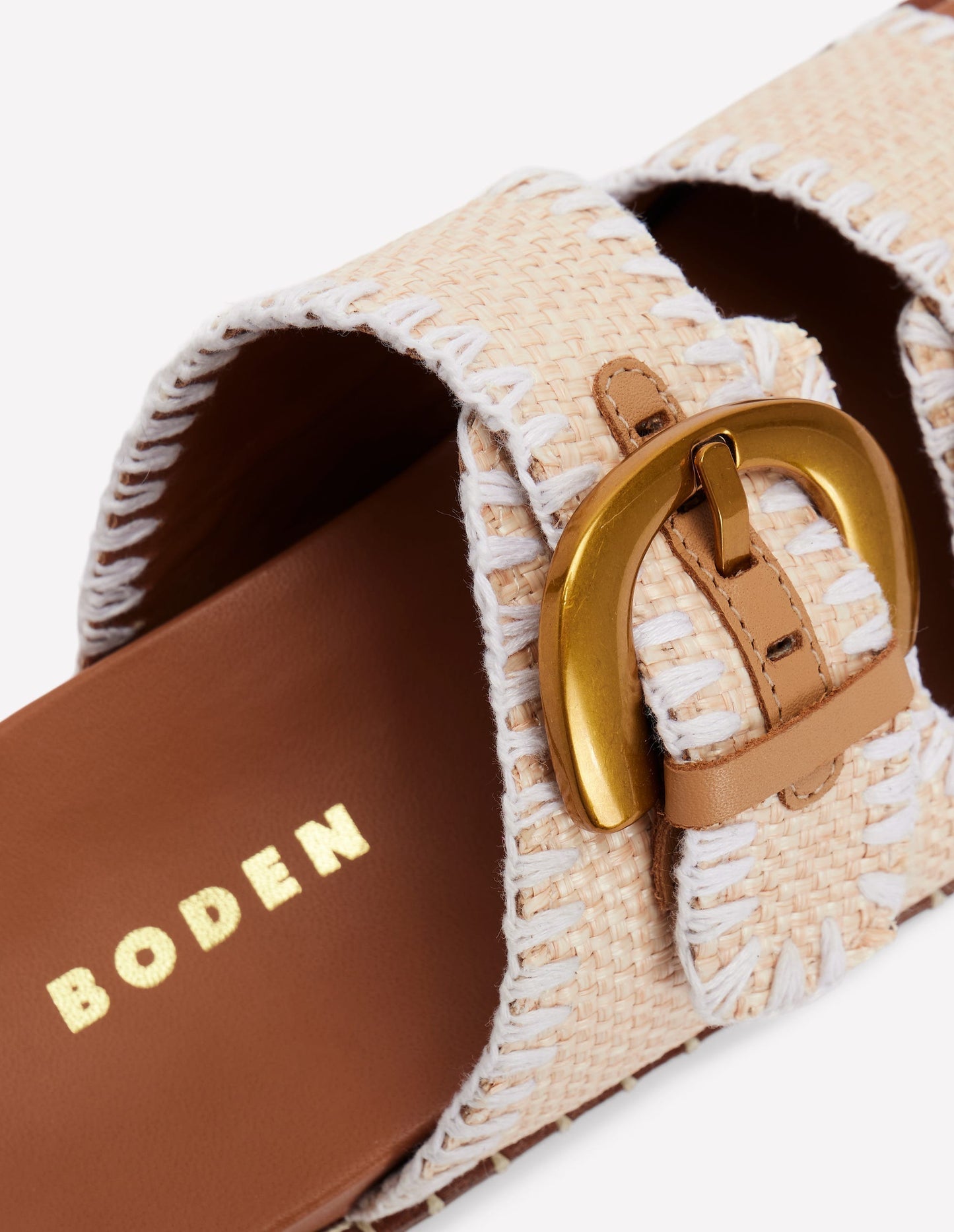Boden Alberta Footbed Sandals - Natural