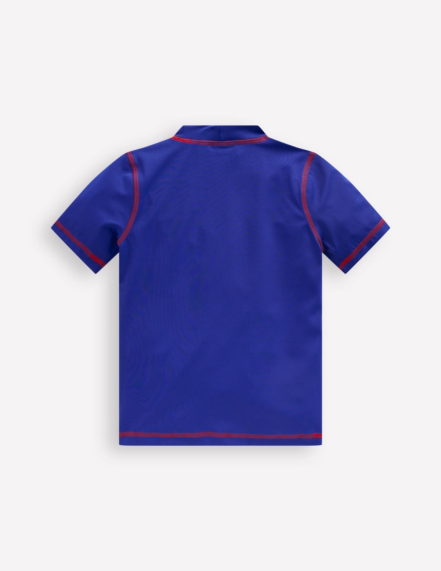 Boden Short Sleeve Rash Vest - Bright Blue