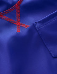 Boden Short Sleeve Rash Vest - Bright Blue