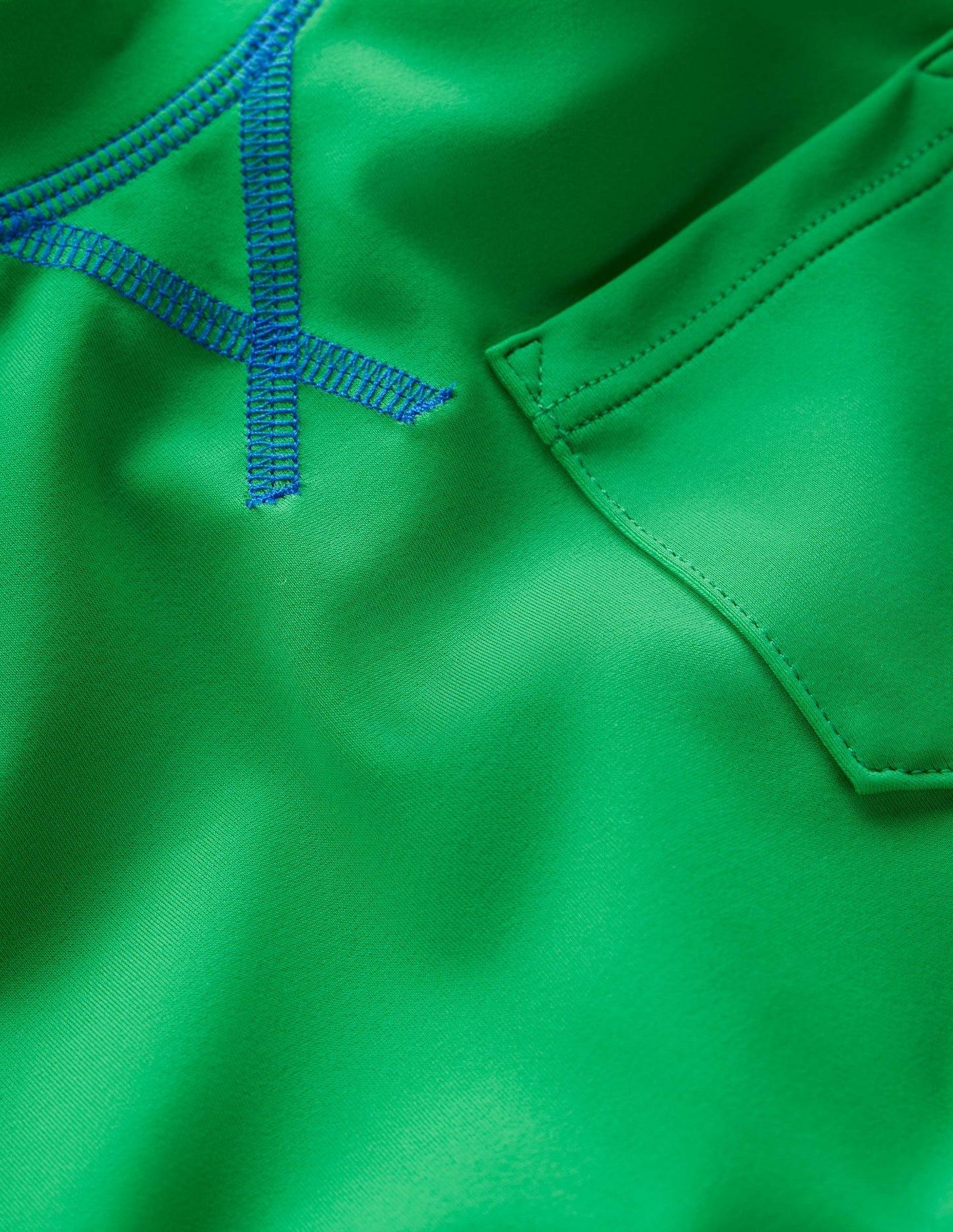 Boden Short Sleeve Rash Vest - Sapling Green