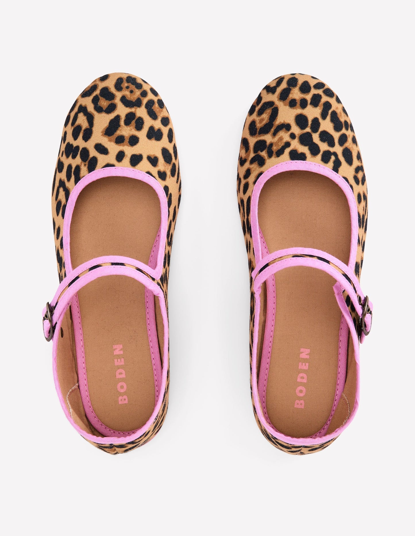 Boden Flexi Mary Jane - Leopard
