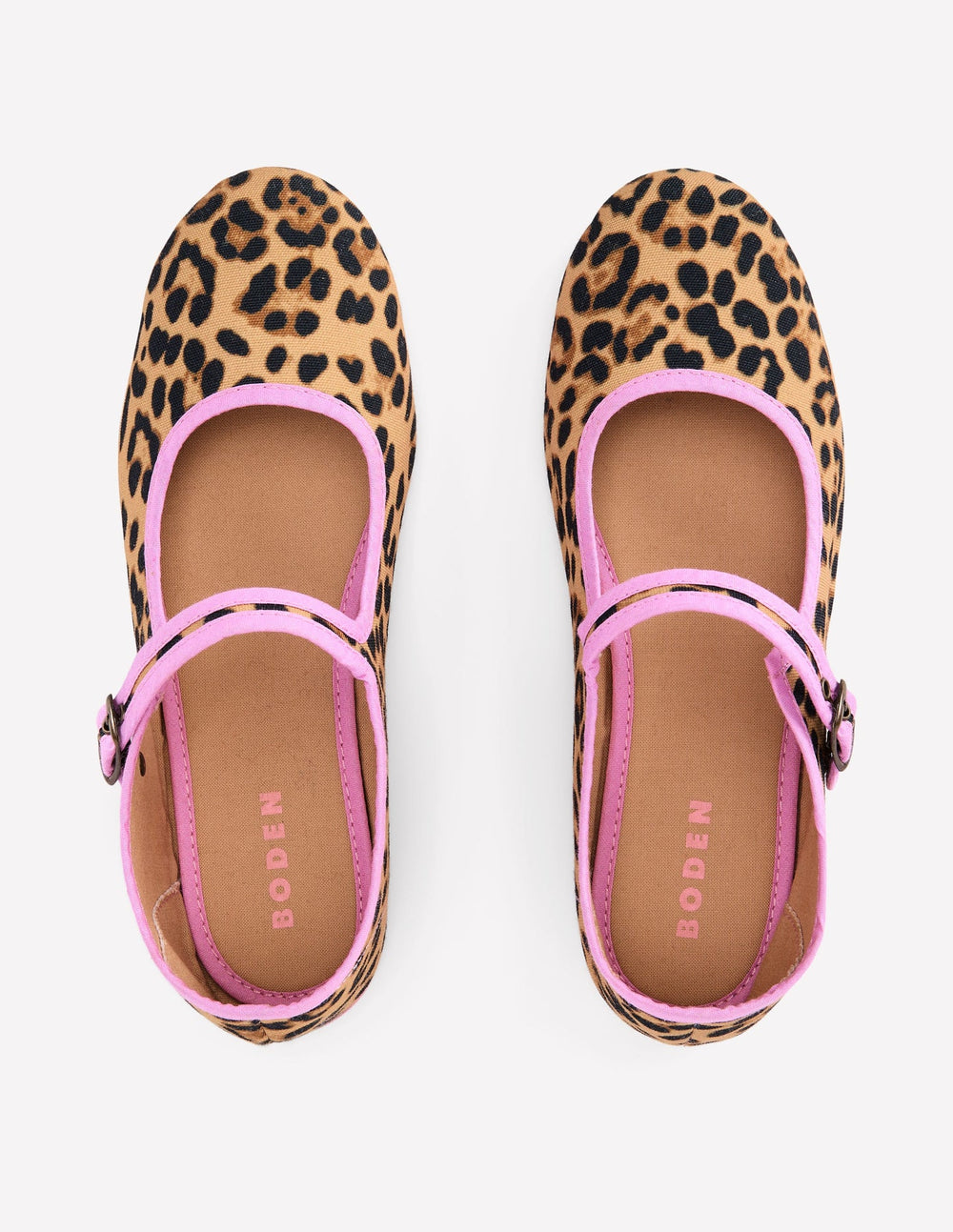 Boden Flexi Mary Jane - Leopard