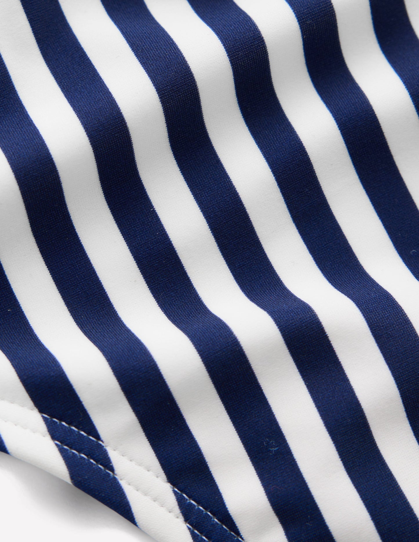 Boden Classic Bikini Bottoms - Fine Navy, Ivory Stripe