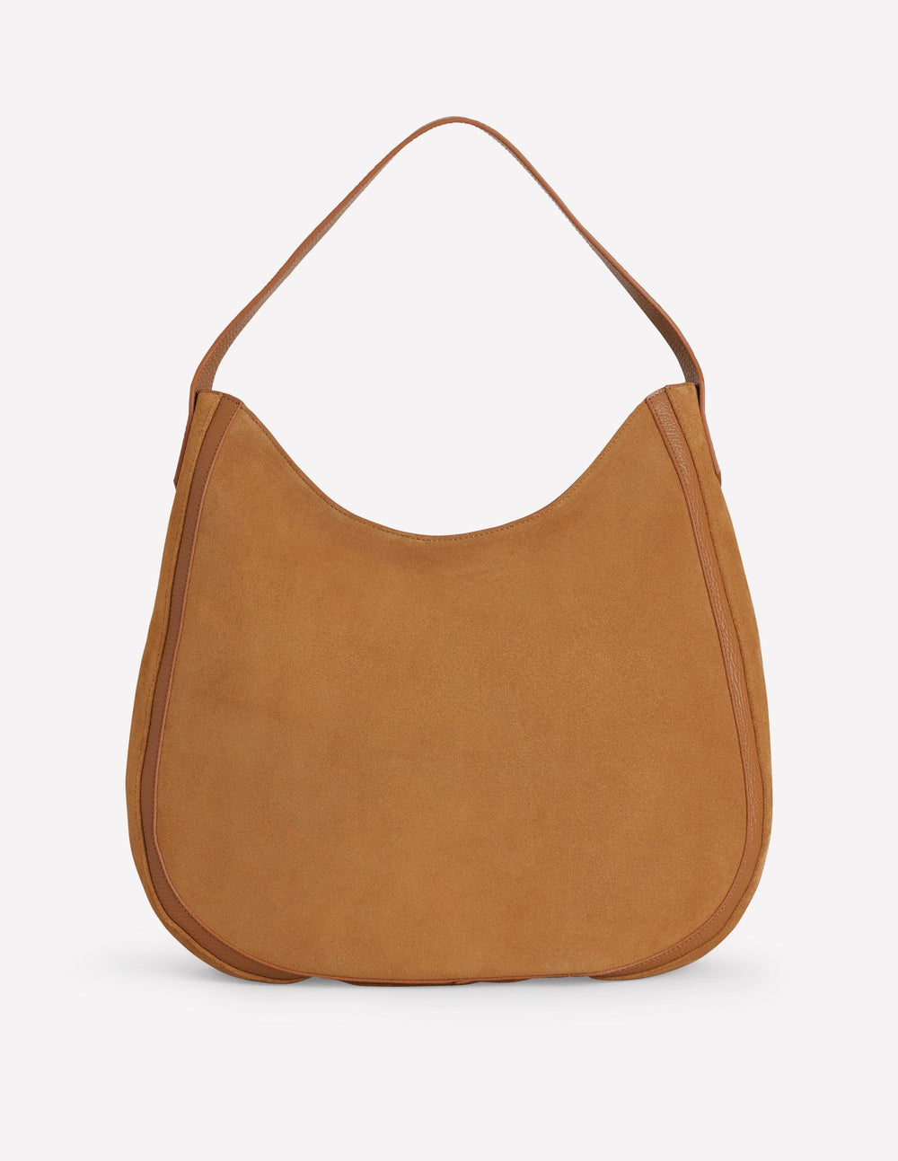 Boden Suede Hobo Bag - Tan