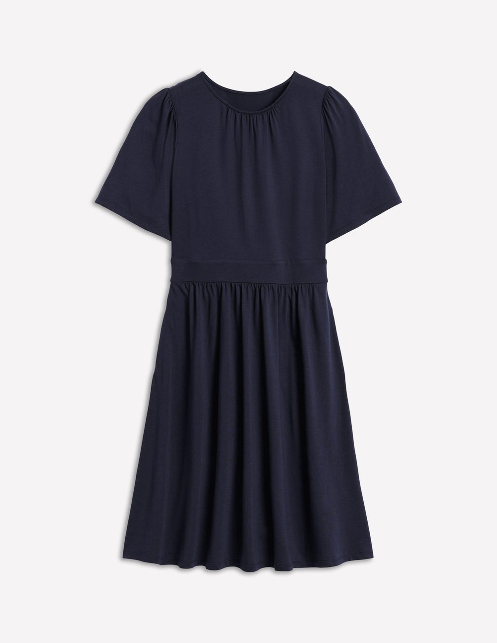 Boden Louisa Short Jersey Dress - Navy