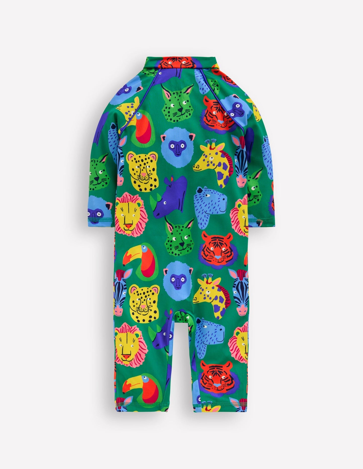 Boden Fun Sun Safe Surfsuit - Multi Animal Faces