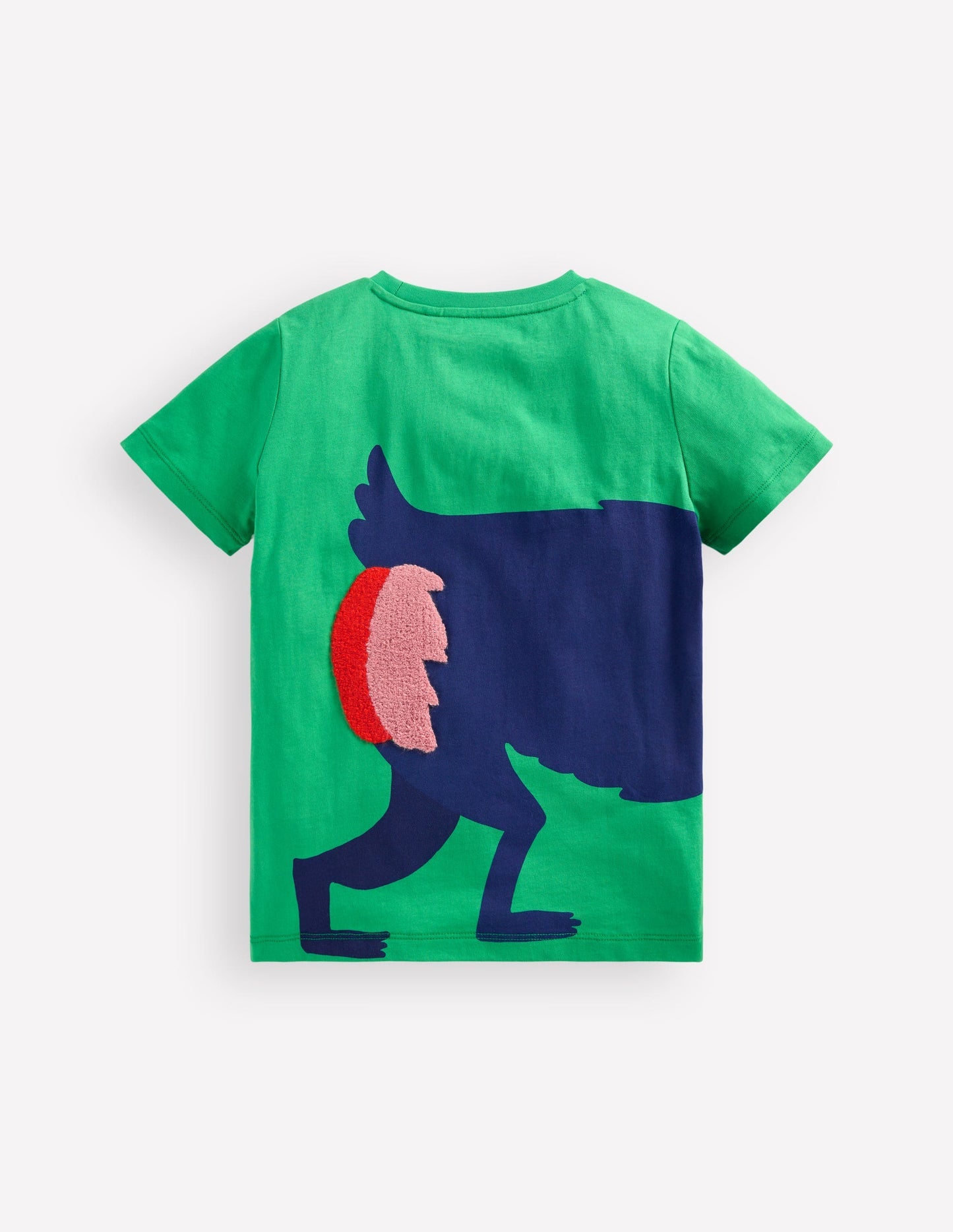 Boden Fun Graphic T-shirt - Sapling Green Baboon