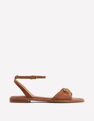 Boden Iris Snaffle Flat Sandals - Ginger Snap