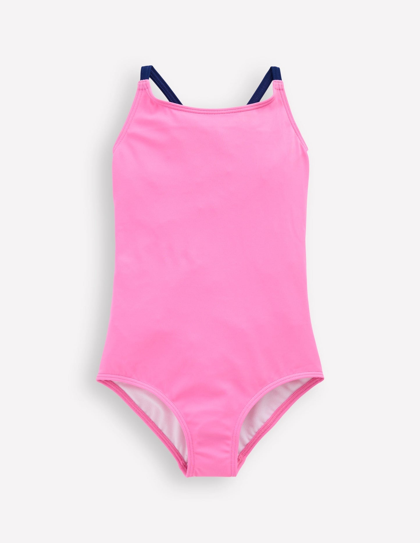 Boden Selena Rainbow Strap Swimsuit - Strawberry Milkshake