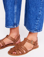 Boden Fisherman Flat Sandals - Tan
