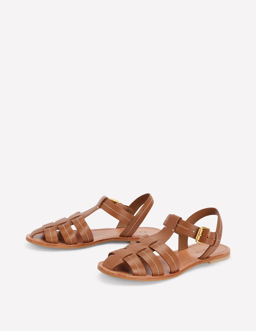 Boden Fisherman Flat Sandals - Tan