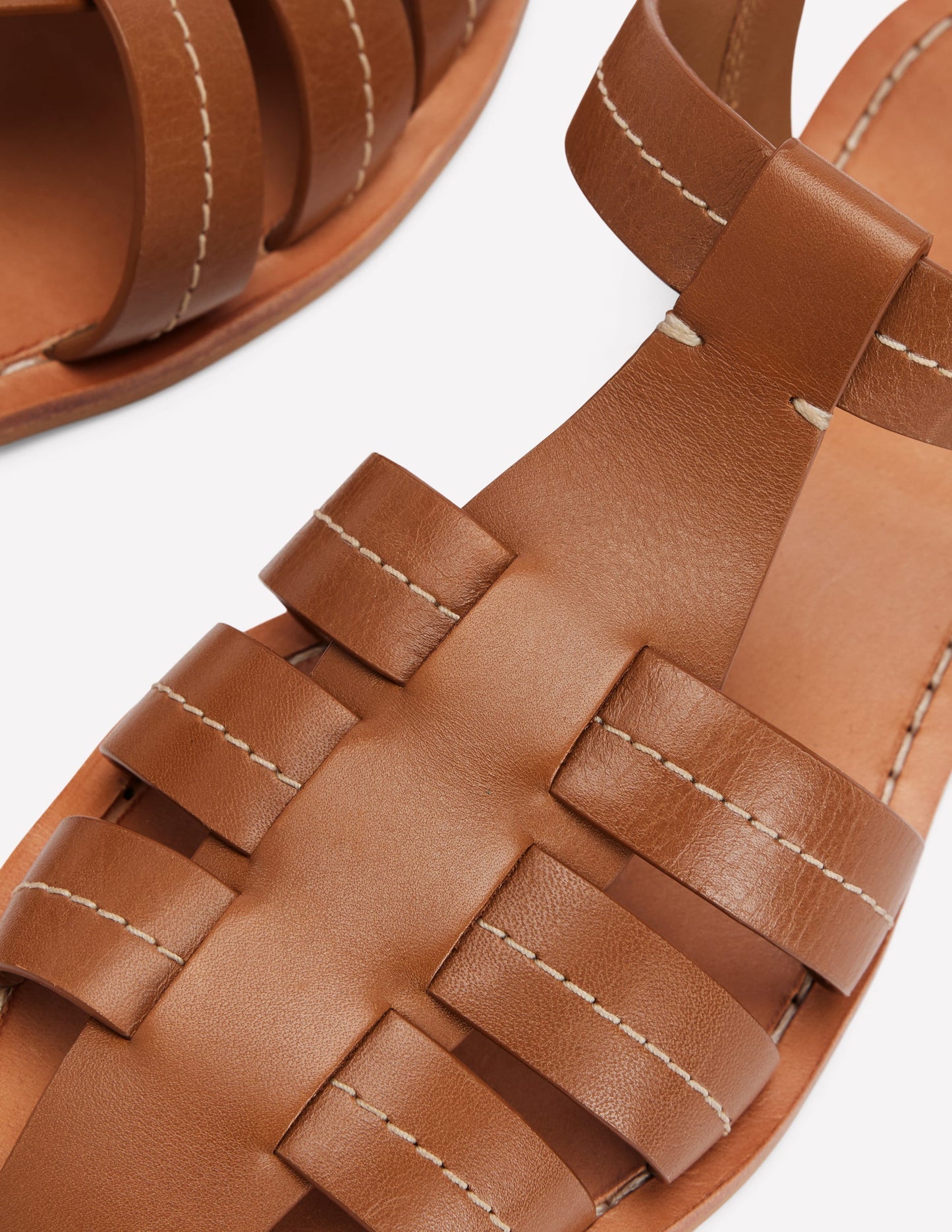 Boden Fisherman Flat Sandals - Tan