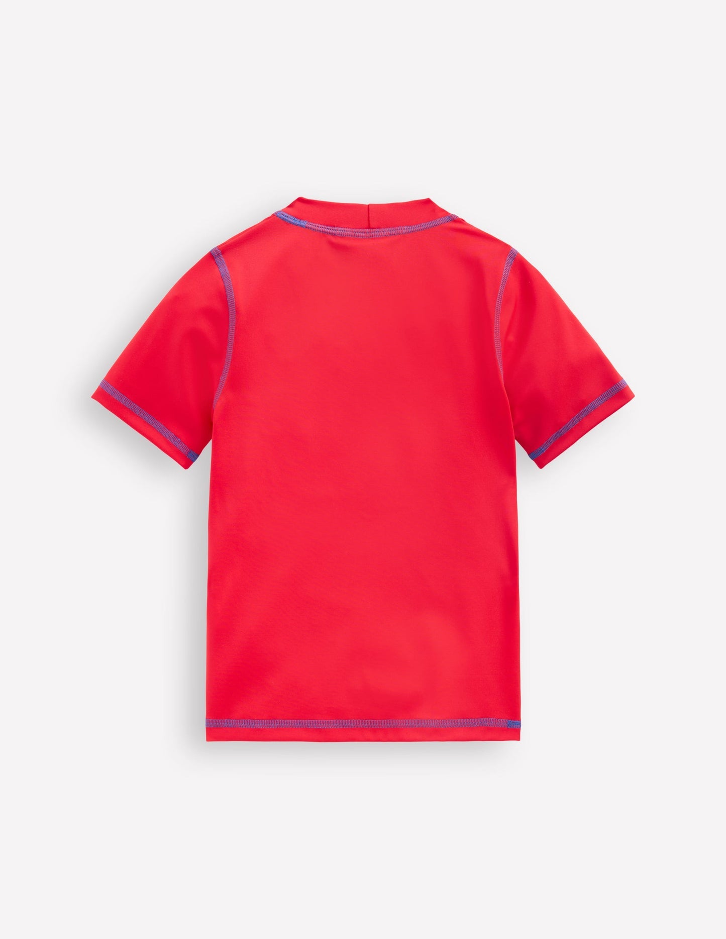 Boden Short Sleeve Rash Vest - Poppy Red