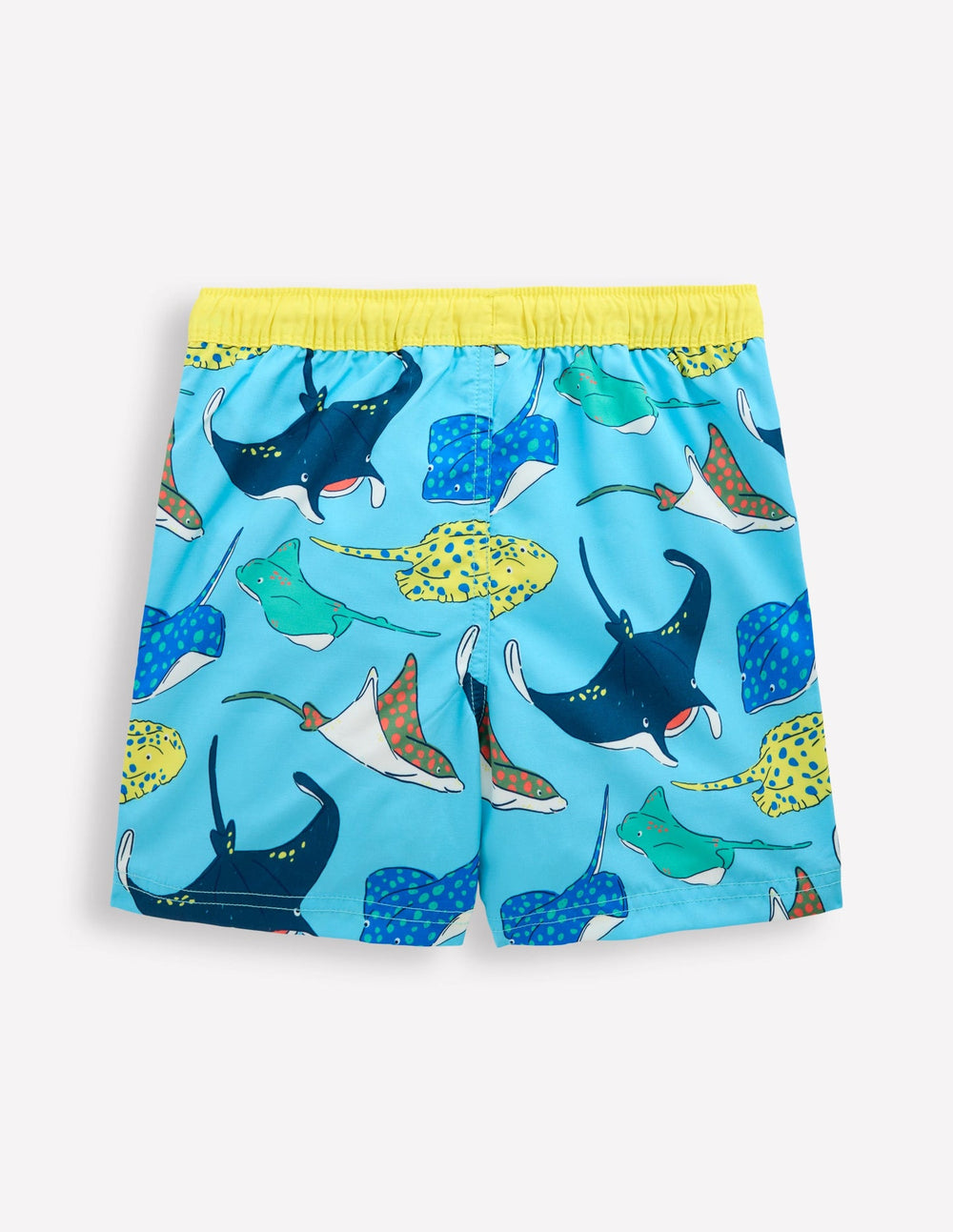 Boden Swim Shorts - Caribbean Blue Rays