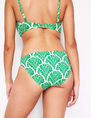 Boden Classic Bikini Bottoms - Rich Emerald, Blossomy