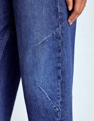Boden Barrel Leg Jeans - Mid Vintage