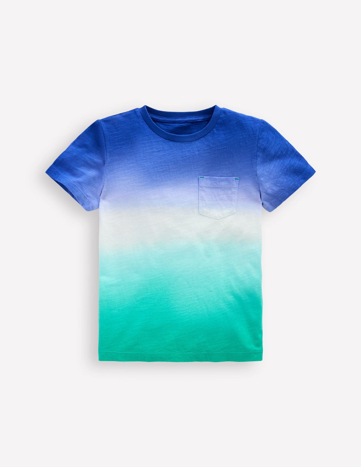 Boden Tie Dye T-shirt - Bright Blue /Aquamarine Blue