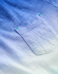 Boden Tie Dye T-shirt - Bright Blue /Aquamarine Blue