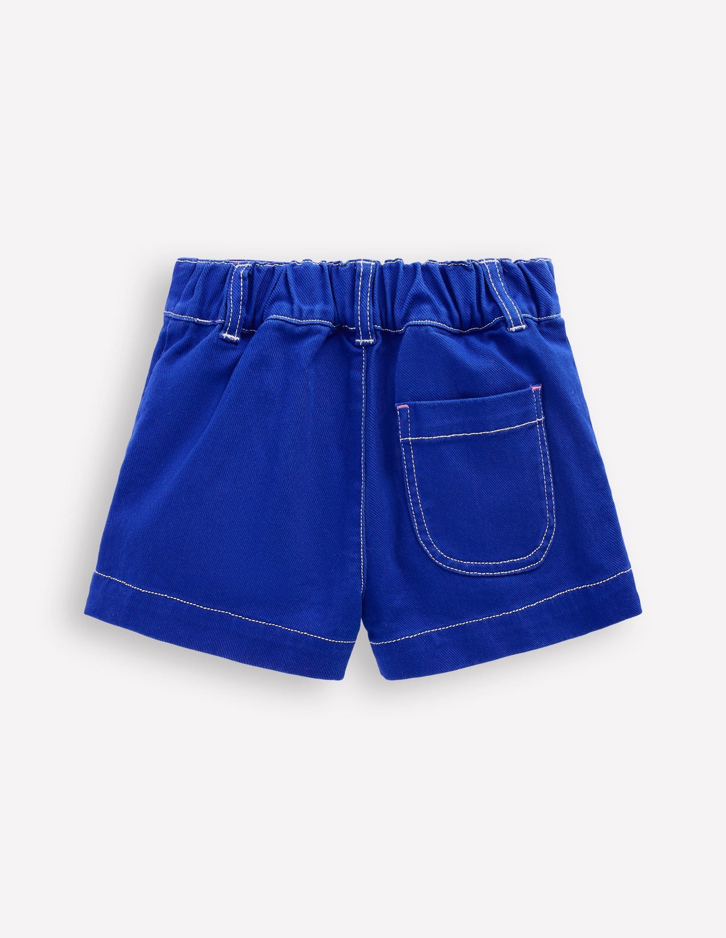Boden Patch Pocket Shorts - Bright Blue
