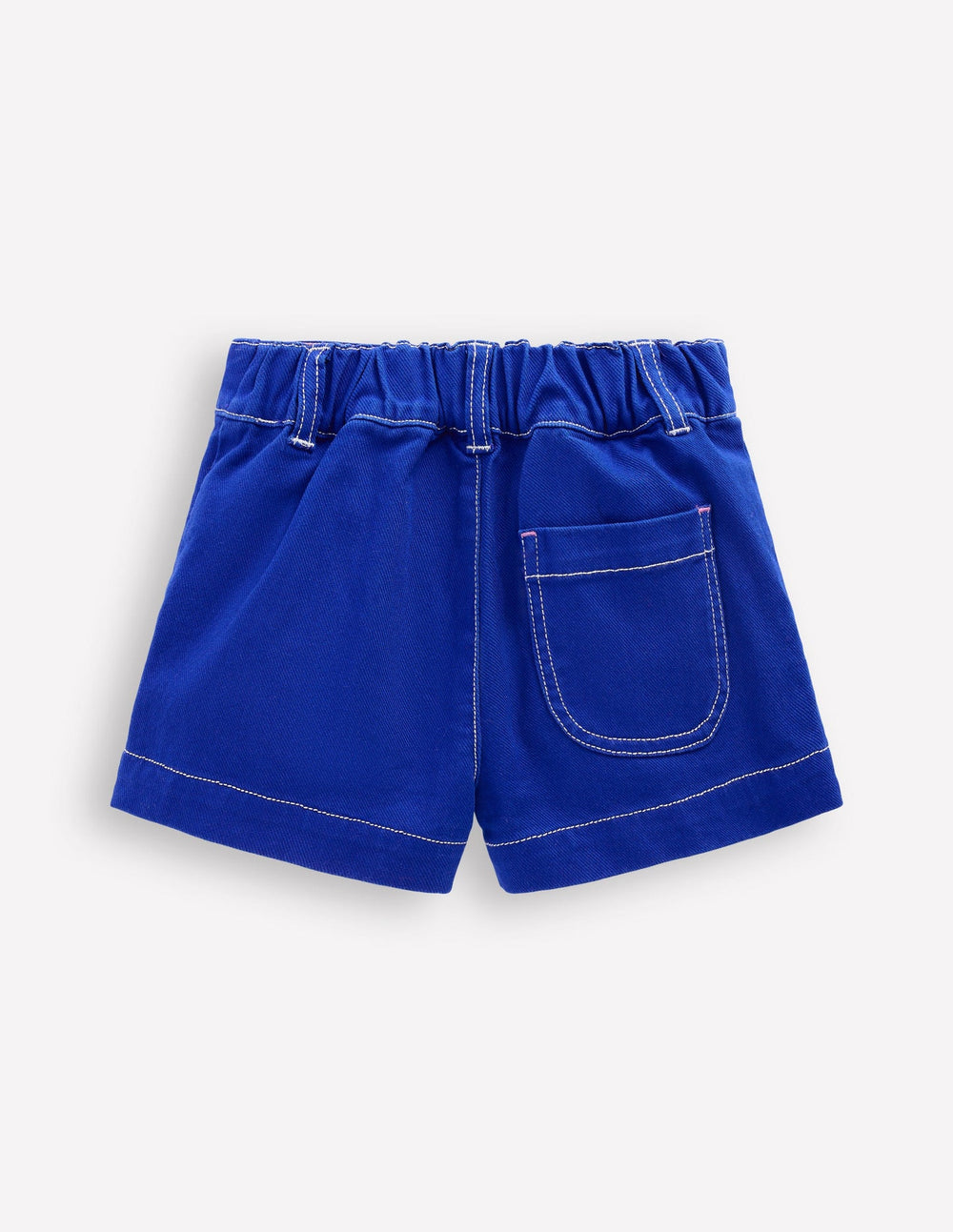 Boden Patch Pocket Shorts - Bright Blue