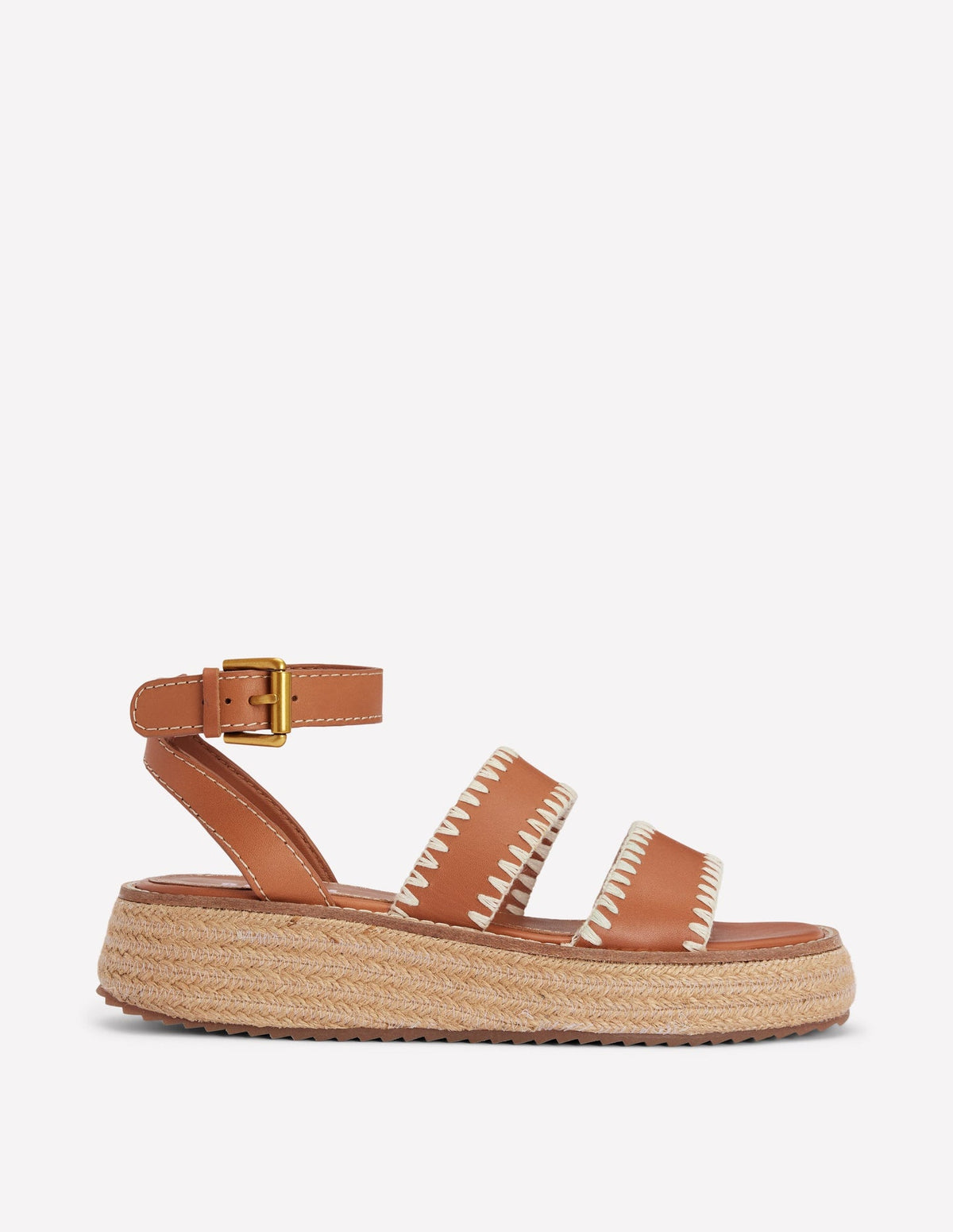 Boden Chunky Flatform Sandals - Tan