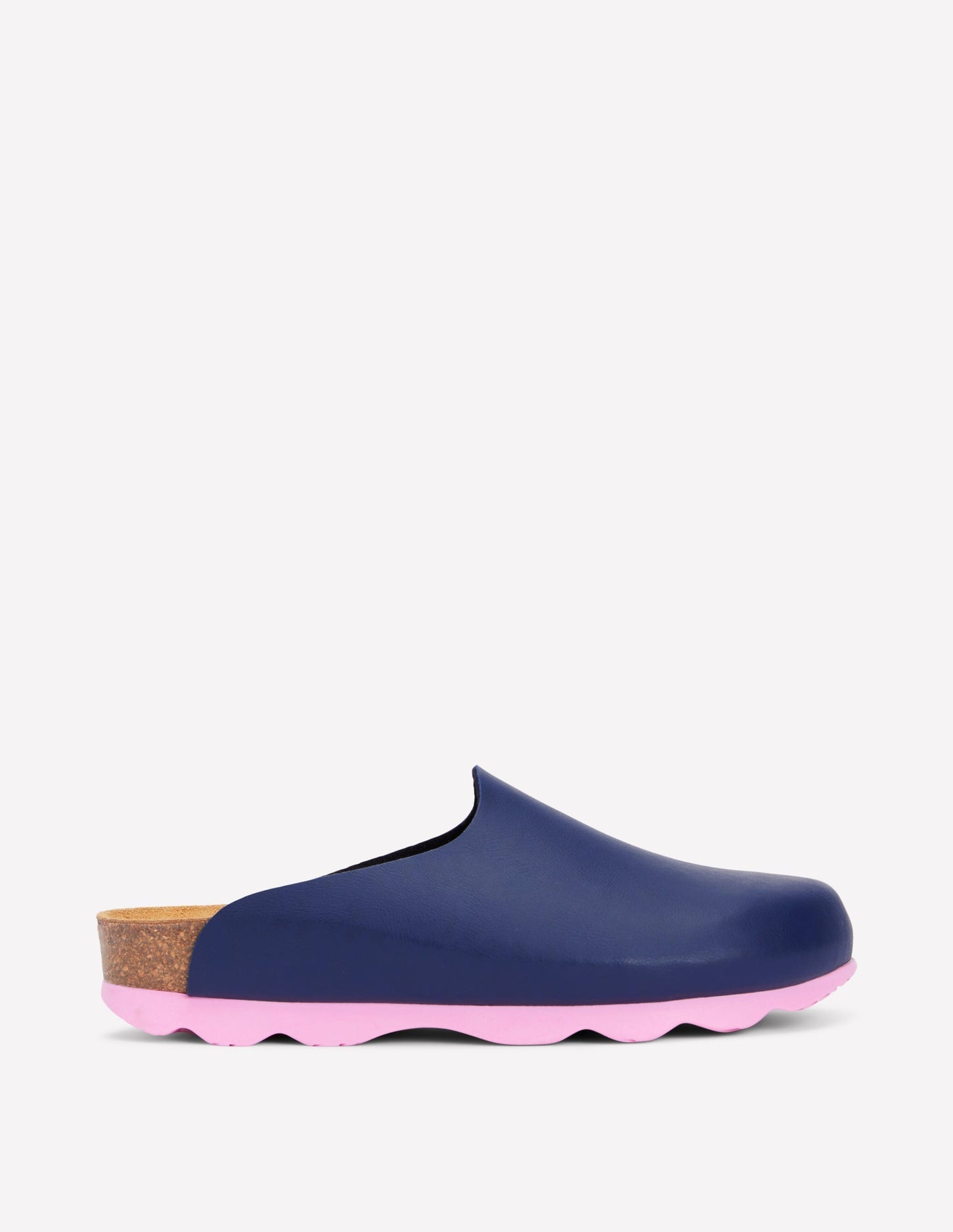 Boden Lyla Colour Block Clogs - Navy/Soft Pink