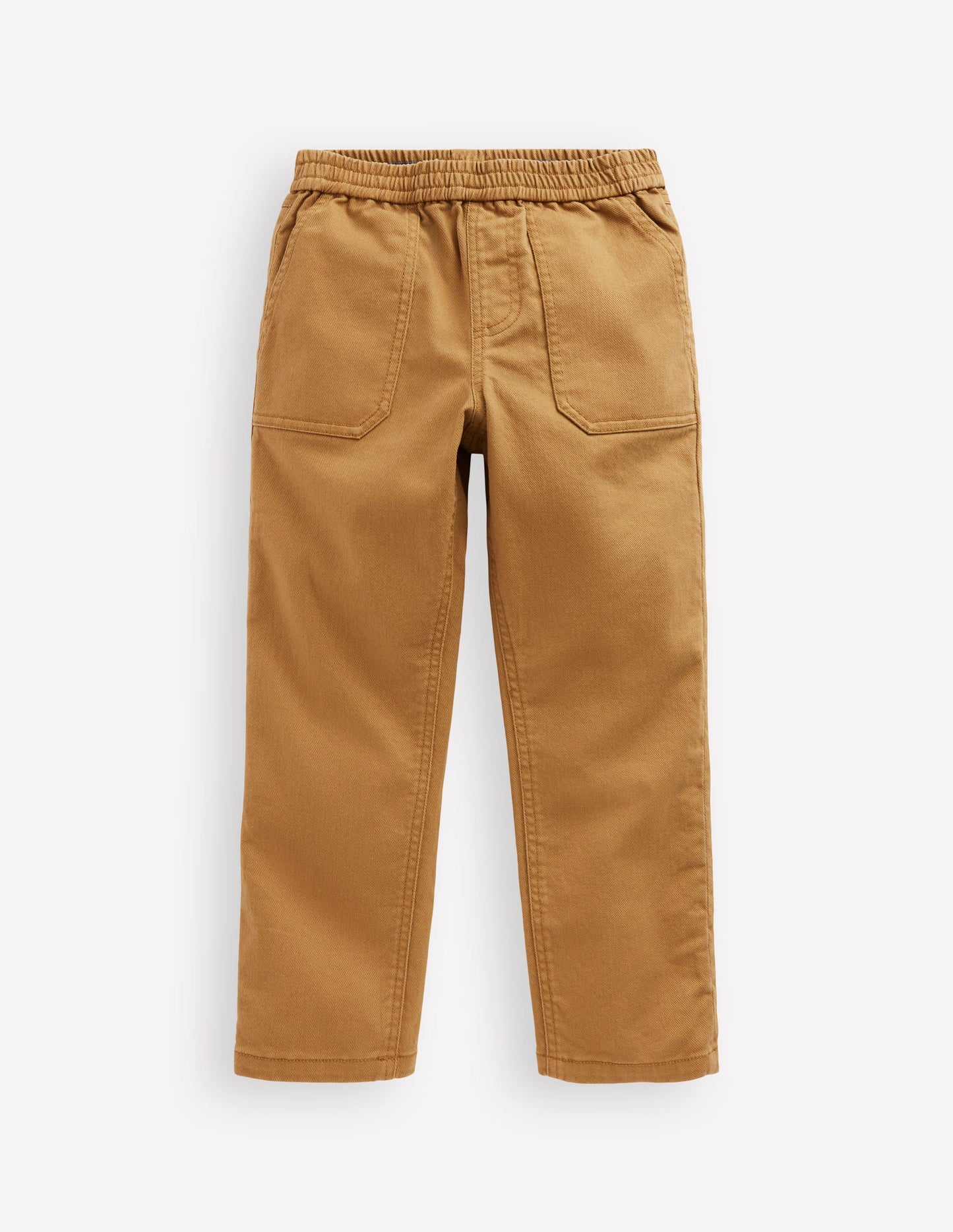 Boden Pull - on Cotton Pants - Stone Grey