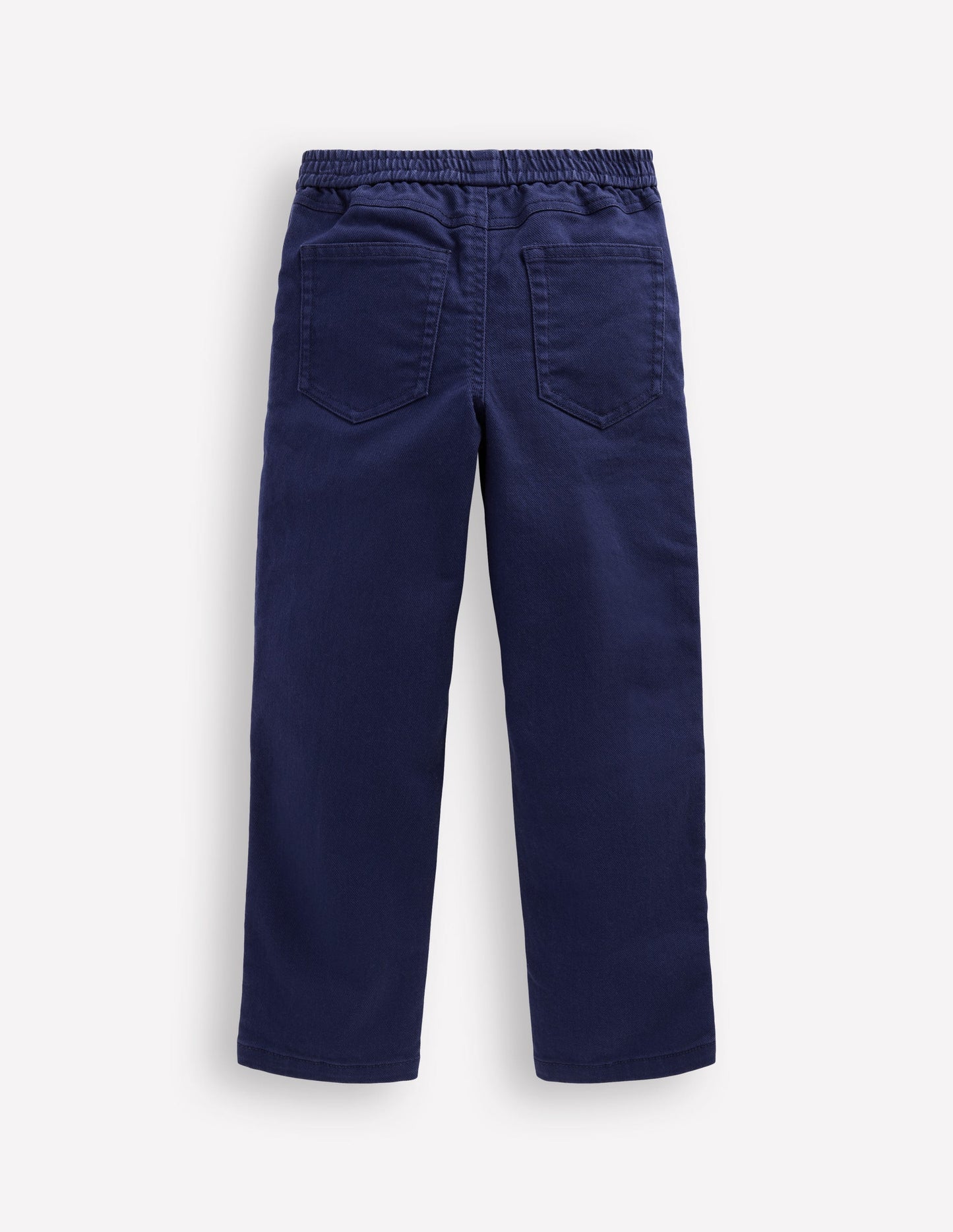 Boden Pull - on Cotton Pants - Navy