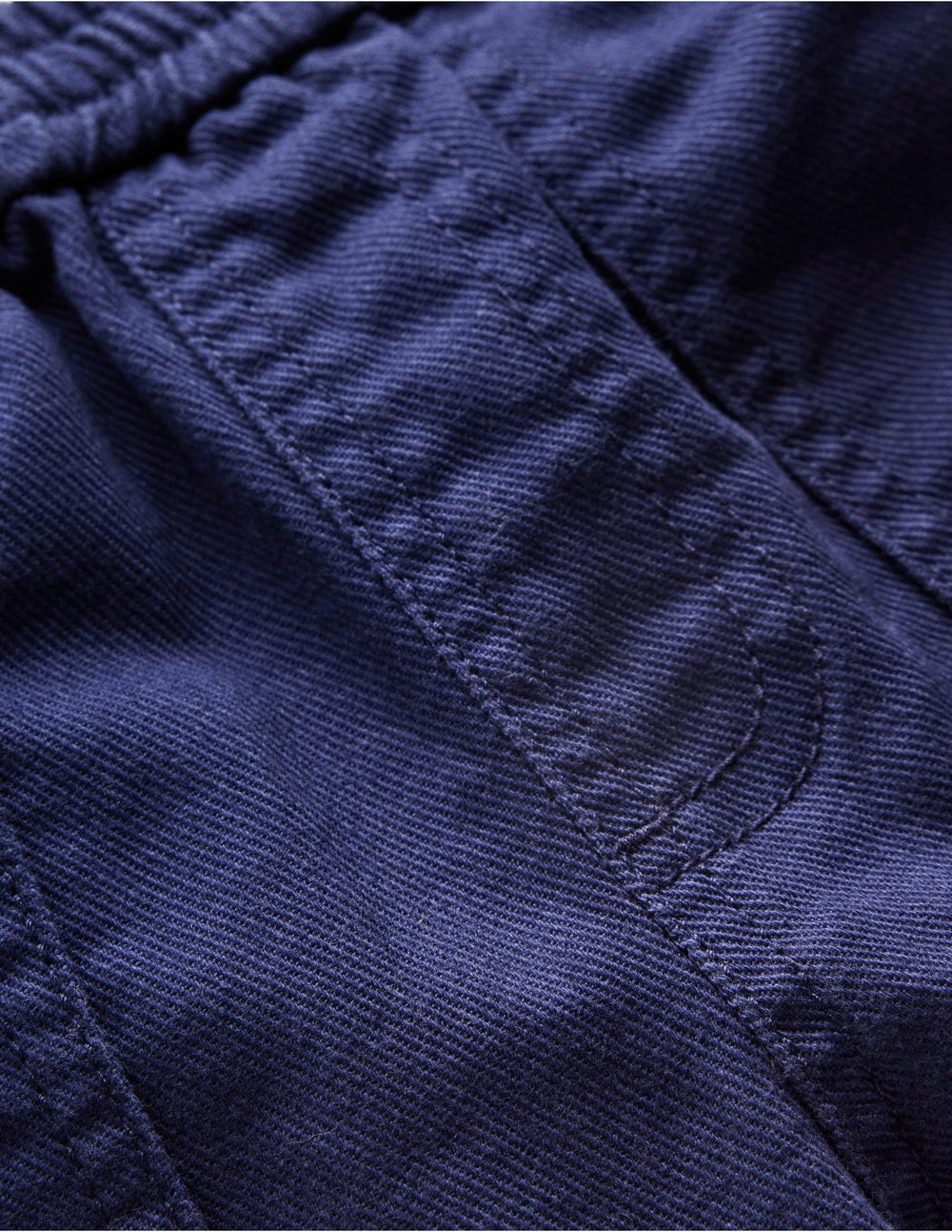 Boden Pull - on Cotton Pants - Navy