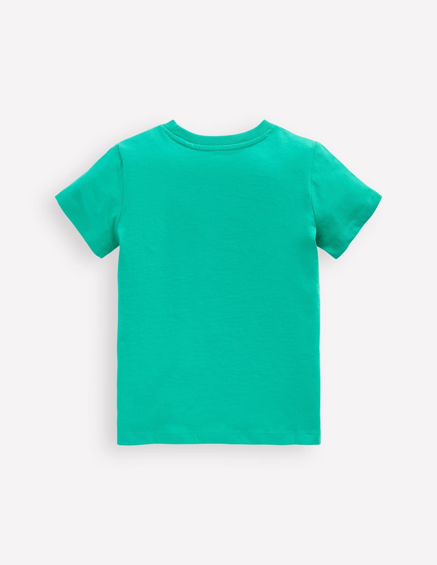 Boden Short Sleeve Riso T-shirt - Aquamarine Blue Jungle Animals