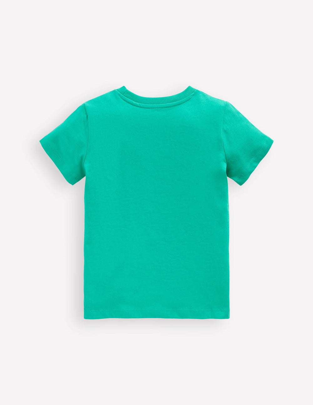 Boden Short Sleeve Riso T-shirt - Aquamarine Blue Jungle Animals