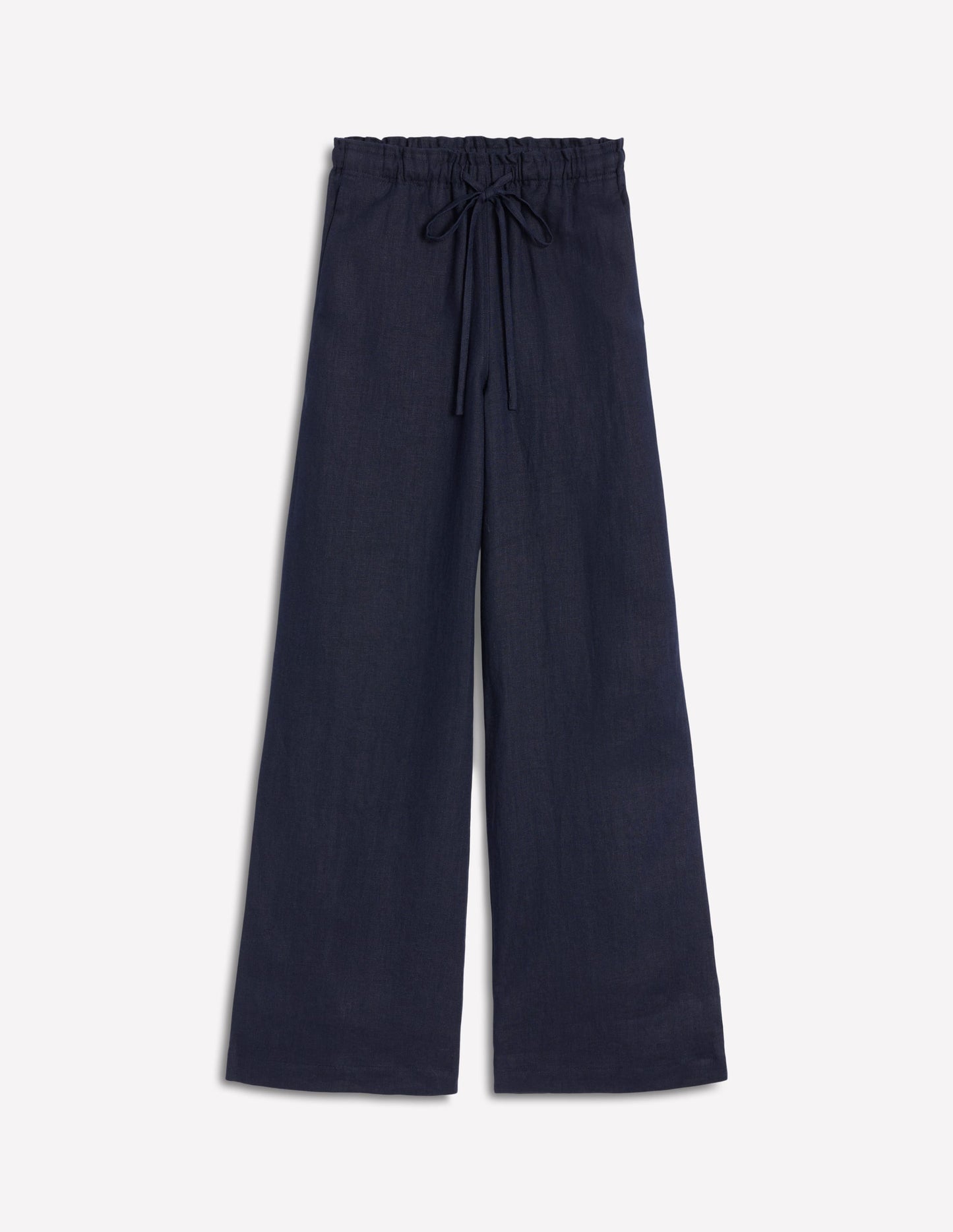 Boden Islington Linen Pants - Navy