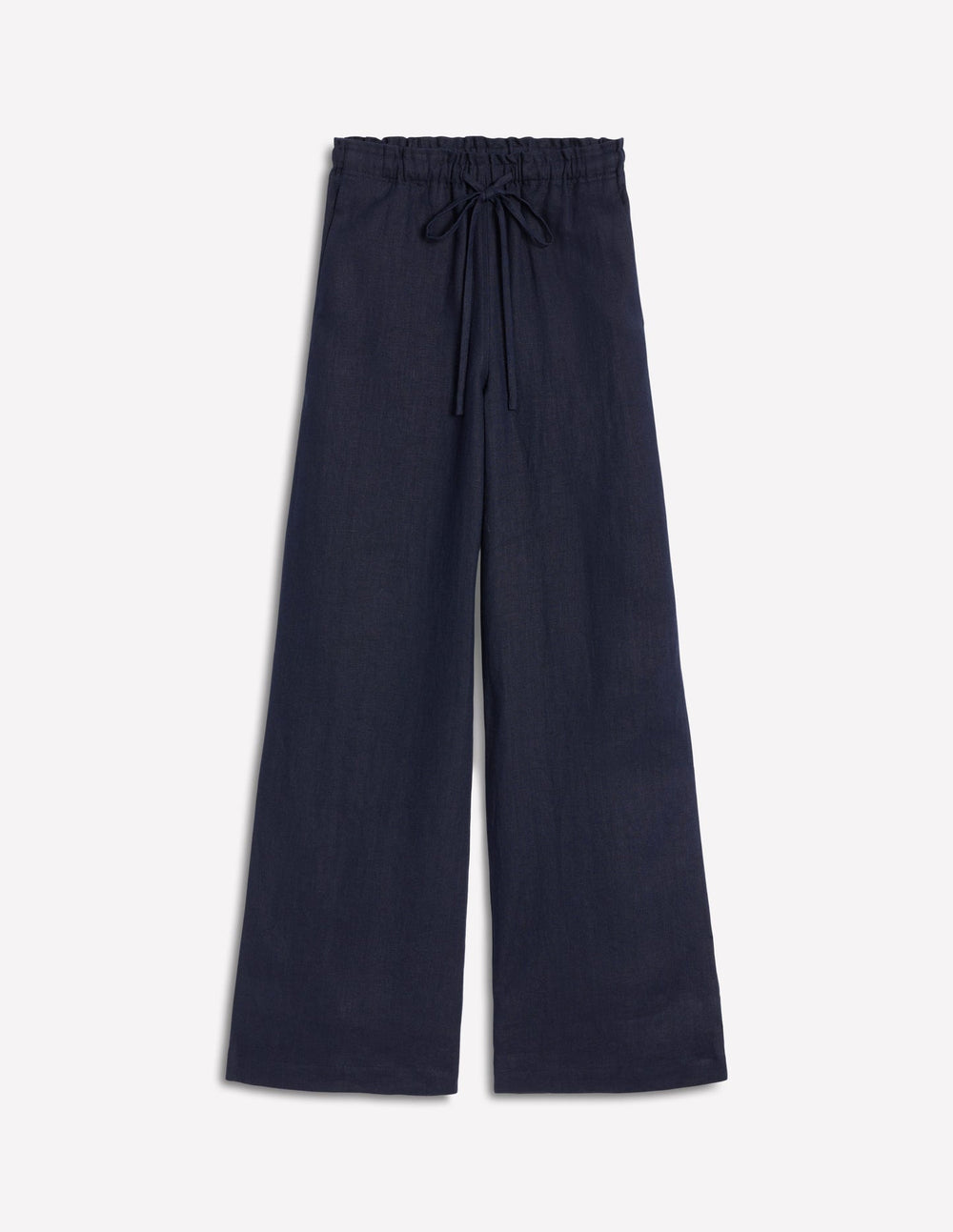 Boden Islington Linen Pants - Navy