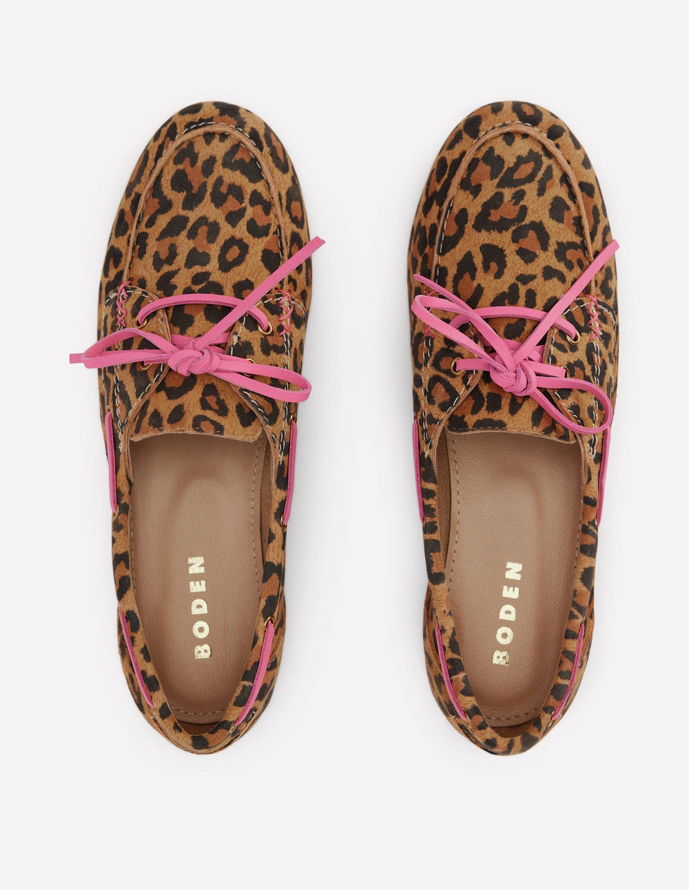 Boden Boat Shoes - Leopard