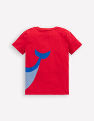 Boden Fun Graphic T-shirt - Strawberry Tart Shark