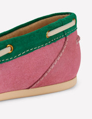 Boden Boat Shoes - Pink Rose