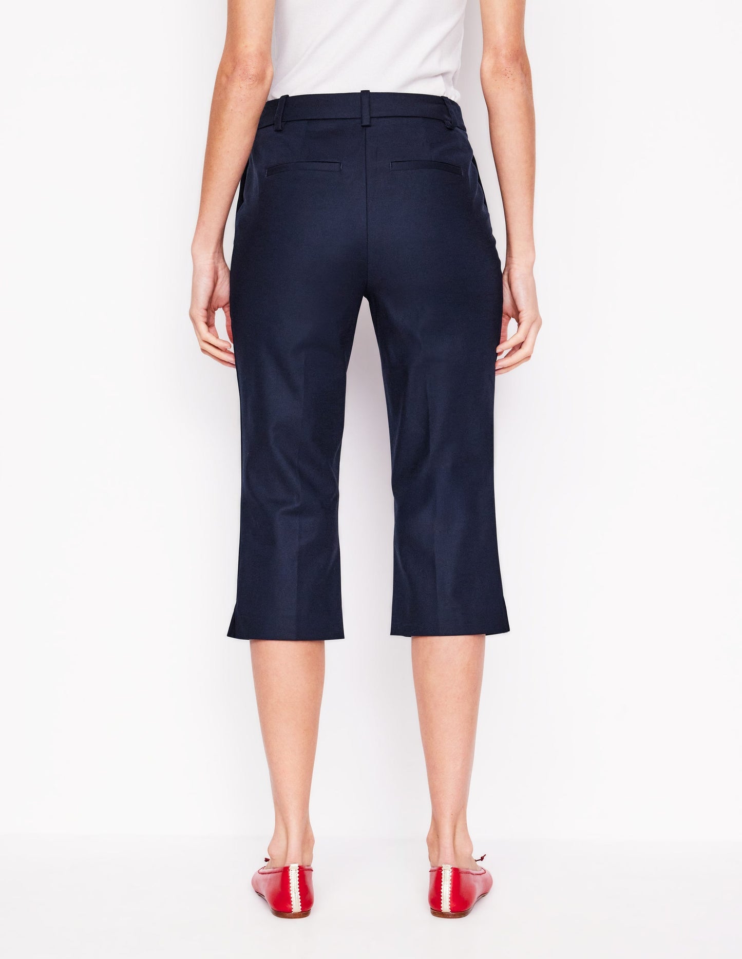 Boden Capri Pants - Navy