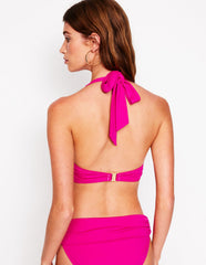 Boden Levanzo Halter Bikini Top - Jewel Pink